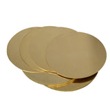 Brass Disc Round Plate Sheet 50-200mm Copper Alloy Sheet Plate
