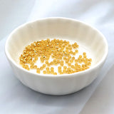Brass Plated Ball Stoppers Beads for Jewelry Making