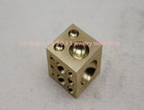 Brass Jewelry Dapping Block Metal Forming Doming Punch 38mm/50mm