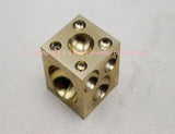 Brass Jewelry Dapping Block Metal Forming Doming Punch 38mm/50mm