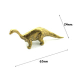 Brass Dinosaur Desktop Ornaments Copper Long Need Animal Tea Pet Home Decor