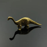 Brass Dinosaur Desktop Ornaments Copper Long Need Animal Tea Pet Home Decor
