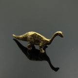 Brass Dinosaur Desktop Ornaments Copper Long Need Animal Tea Pet Home Decor