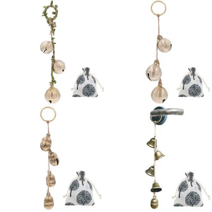 Rustic Hanging Bells for Home and Garden Decor