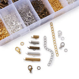 Brass Slide On End Clasp Tubes Chain Extender DIY Jewelry Supplies