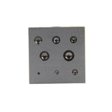 50x50mm Brass Square Dapping Block Metal Punch Jewelry Doming Tool