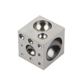50x50mm Brass Square Dapping Block Metal Punch Jewelry Doming Tool