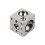 50x50mm Brass Square Dapping Block Metal Punch Jewelry Doming Tool