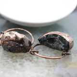 Agates Druzy Geode Pendants, Natural Quartz Crystal Necklace Charms