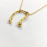 18K Brass Geo U Shape Necklace Japan Style Party Show Runway Gown