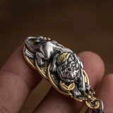 Brass Xiupi Pendant Men's Necklace Retro Accessories