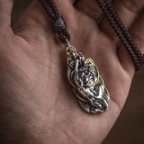 Brass Xiupi Pendant Men's Necklace Retro Accessories