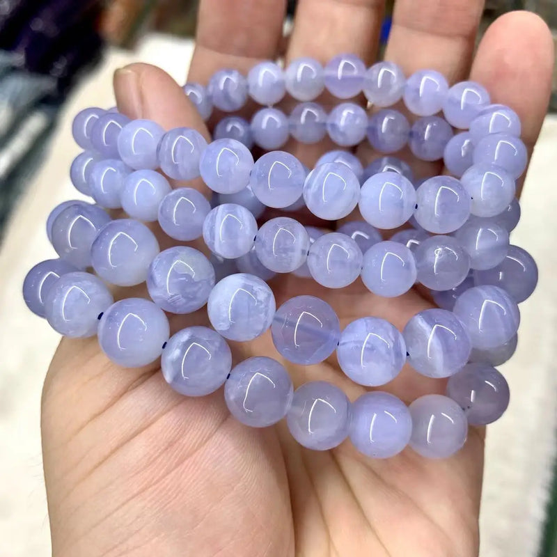 Brazil Lace Agate Bracelet DIY Gemstone Jewelry Woman Gift