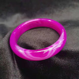 Brazil Purple Agate Chalcedony Jade Bracelet