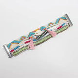 Brazilian Women's Magnetic Bracelet Turquoise Beads Friendship Jewelry
