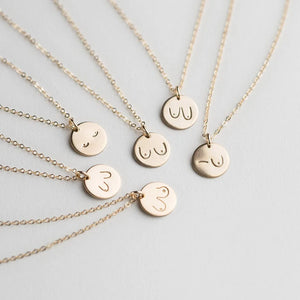 Breast Cancer Awareness Boob Necklace Feminist Jewelry Pendant Necklace