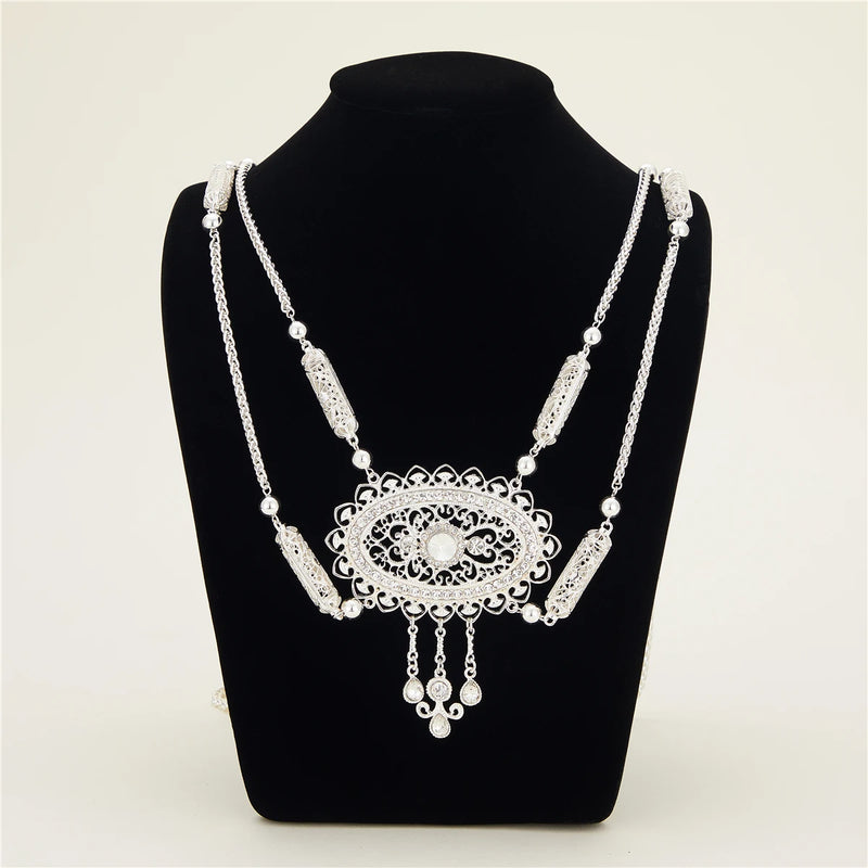 Golden Moroccan Wedding Dress Chain Women's Back Jewelry