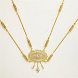 Golden Moroccan Wedding Dress Chain Women's Back Jewelry
