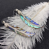 Abalone Shell Leaf Shape Pendant DIY Jewellery Making Supplies
