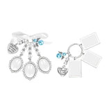 Bridal Angel Wing Photo Bouquet Charm Wedding Pendant