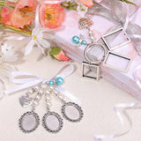 Bridal Angel Wing Photo Bouquet Charm Wedding Pendant