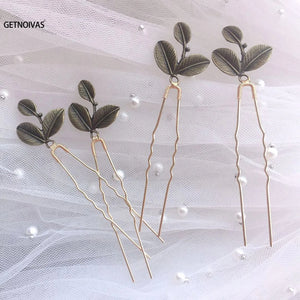 Bridal Copper Hair Pins Wedding Hair Accessories Hair Pins Forks