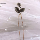 Bridal Copper Hair Pins Wedding Hair Accessories Hair Pins Forks