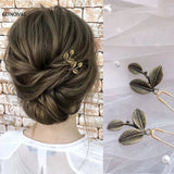 Bridal Copper Hair Pins Wedding Hair Accessories Hair Pins Forks