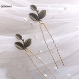 Bridal Copper Hair Pins Wedding Hair Accessories Hair Pins Forks