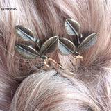 Bridal Copper Hair Pins Wedding Hair Accessories Hair Pins Forks