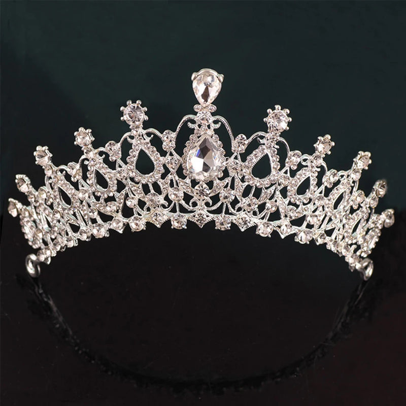 Rhinestone Crystal Tiara Wedding Hair Accessories Headband