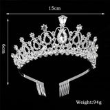 Rhinestone Crystal Tiara Wedding Hair Accessories Headband