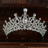 Rhinestone Crystal Tiara Wedding Hair Accessories Headband