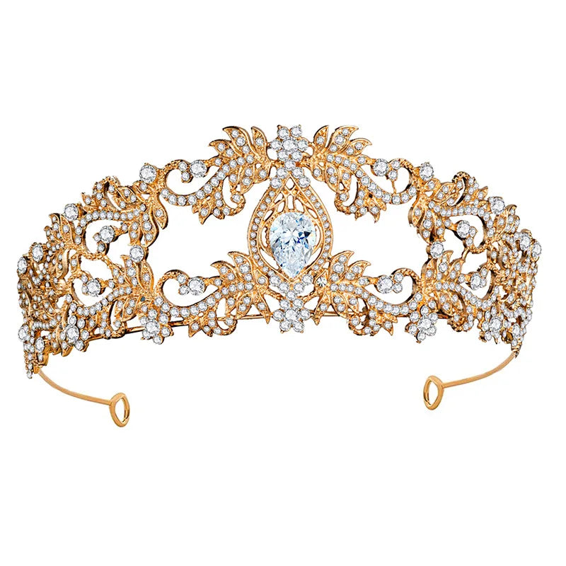 Rhinestone Baroque Headbands for Women Hair Accessories