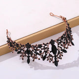Bridal Crown Headwear Rhinestones Headdress Hair Accessories