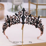 Bridal Crown Headwear Rhinestones Headdress Hair Accessories