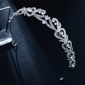 Bridal Rhinestone Crown Headwear for Women