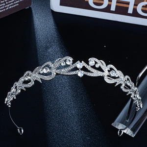 Bridal Rhinestone Crown Headwear for Women