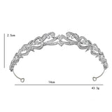 Bridal Rhinestone Crown Headwear for Women