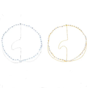 Bohemia Crystal Headband Hair Chain for Bridal Girls