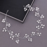 Crystal Tiara Bridal Flower Hairband Headband Wedding Hair Accessories