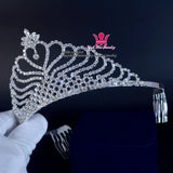 Bridal Hair Accessories Beauty Pageant Tiara Crown Headband