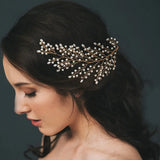 Bridal Hair Accessories Tiara Wedding Hair Comb Clip