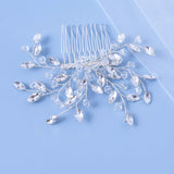 Bridal Hair Clips Wedding Crystal Pearls Hair Combs Accessories