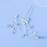 Bridal Hair Clips Wedding Crystal Pearls Hair Combs Accessories