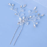 Bridal Hair Clips Wedding Crystal Pearls Hair Combs Accessories