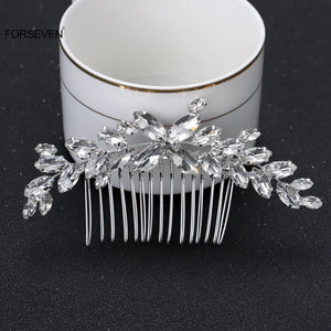 Bridal Hair Combs Bling Crystal Hairpins Clips Wedding Accessories