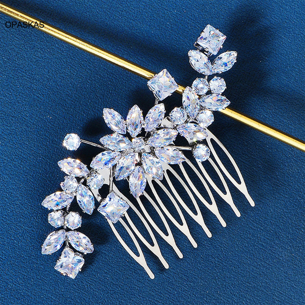 Rhinestone Silver Hairpin Wedding Hair Accessories