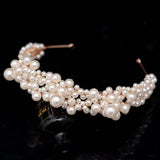 Baroque Headbands Pearls Headpieces Hairbands