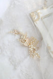 Pearl Crystal Hair Combs Pins Women Headpieces for Brides
